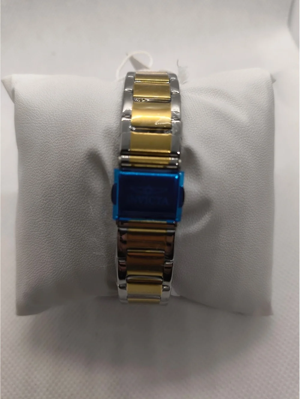 Invicta Two-Tone Stainless Steel Woman's  Wristwatch with Rectangular Dial